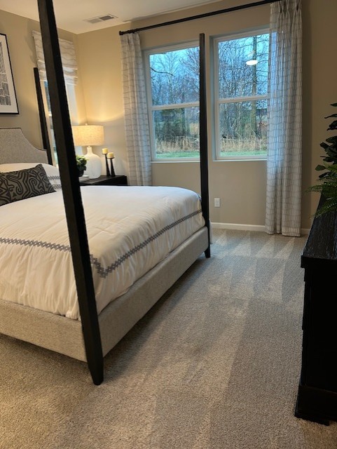 304 Hickory Pointe Drive Dickson, TN 37055 - Photo 20 of 26 a bed sitting in a bedroom next to a window