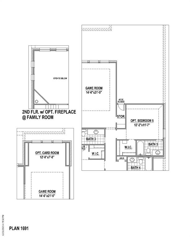 796 Blackberry Road Haslet, TX 76052 - Photo 5 of 6 Floor plan options