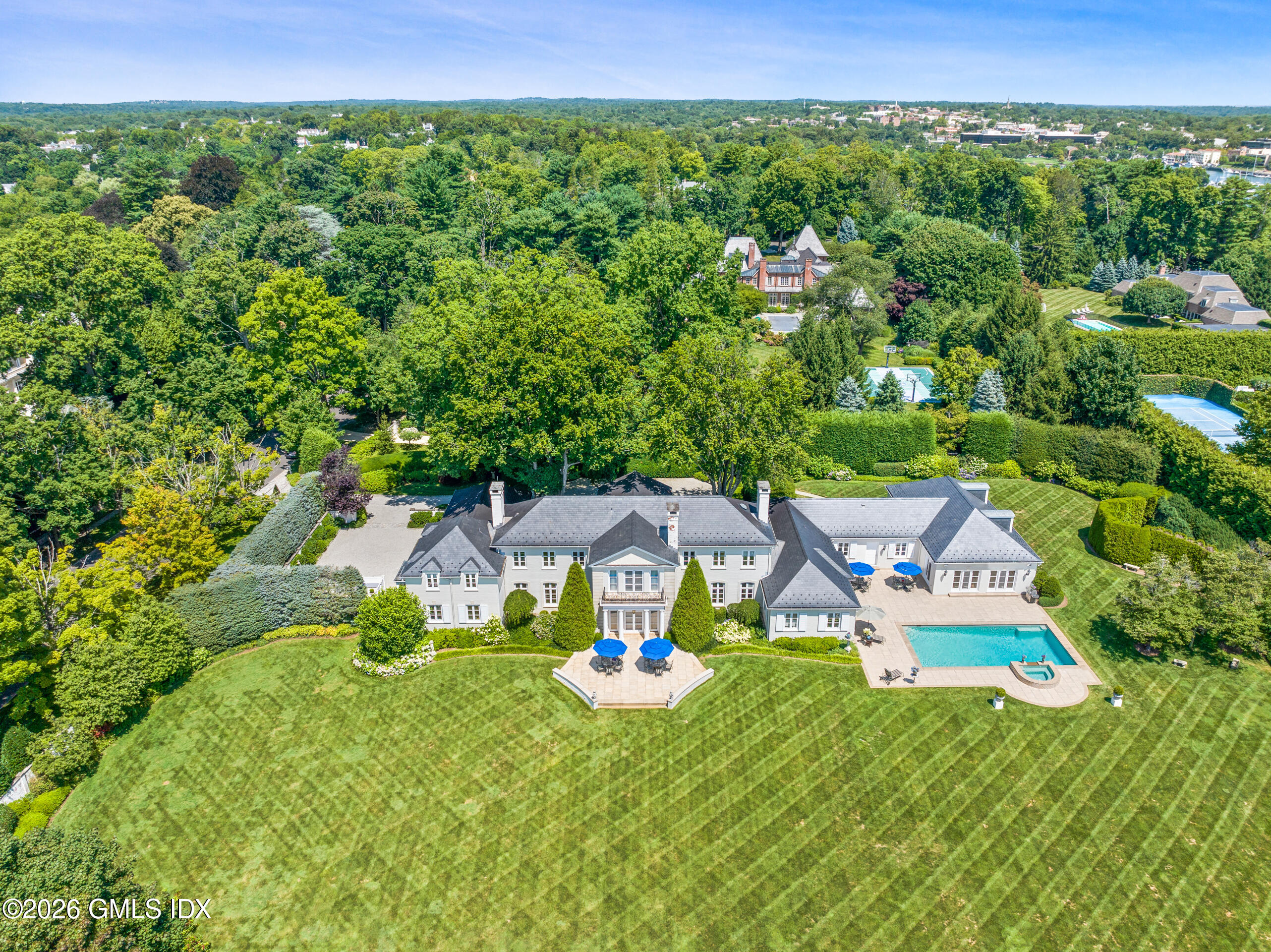 25 Field Point Circle Greenwich, CT 06830 - Photo 19 of 21 AERIAL