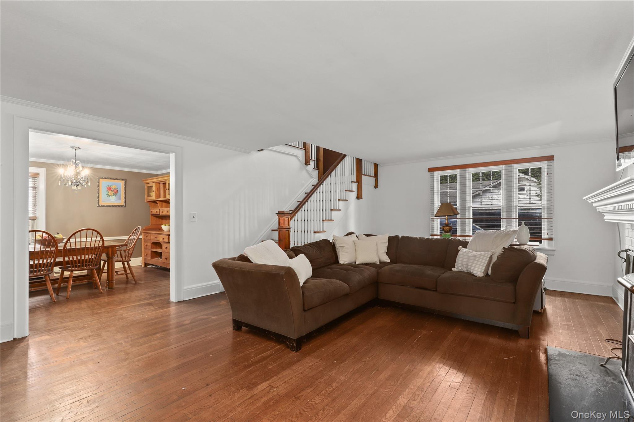 16 Annadale Street Armonk, NY 10504 - Photo 4 of 19 a living room with furniture and a wooden floor