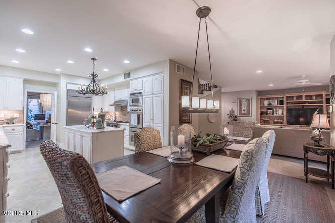 4145 Laurelview Drive Moorpark, CA 93021 - Photo 18 of 55 a dining room with furniture and wooden floor