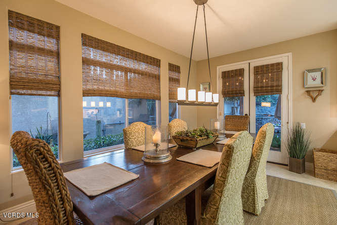 4145 Laurelview Drive Moorpark, CA 93021 - Photo 19 of 55 a view of a dining room with furniture window and outside view
