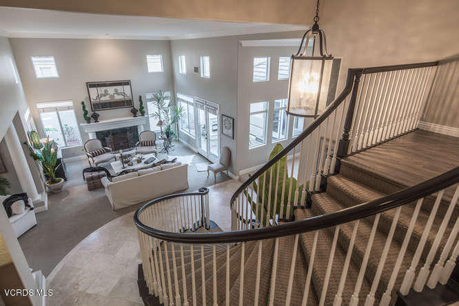 4145 Laurelview Drive Moorpark, CA 93021 - Photo 29 of 55 a view of entryway livingroom and hall with wooden floor