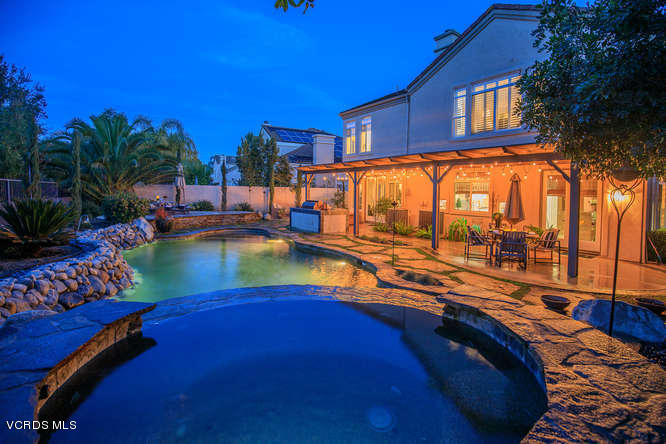 4145 Laurelview Drive Moorpark, CA 93021 - Photo 50 of 55 a view of swimming pool with outdoor seating