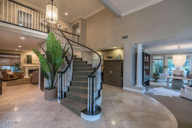 4145 Laurelview Drive Moorpark, CA 93021 - Photo 7 of 55 a view of entryway and livingroom with furniture