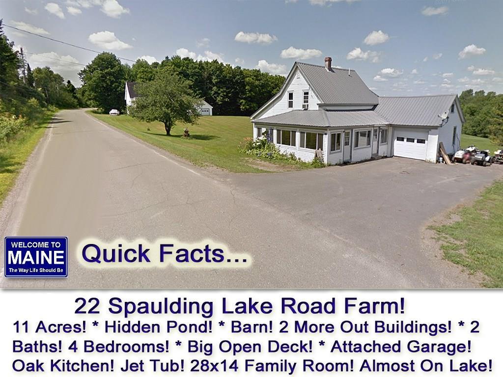 22 Spaulding Lake Road Oakfield, ME 04763 - Photo 1 of 31 Photo