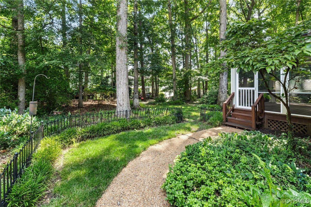 15210 Powell Grove Road Midlothian, VA 23112 - Photo 32 of 36 a view of a couches in backyard of house