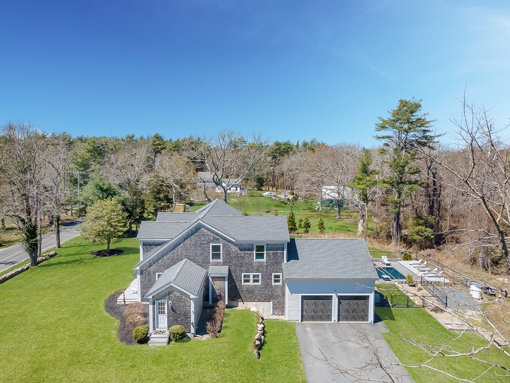 501 Point Road Marion, MA 02738 - Photo 4 of 42 an aerial view of a house