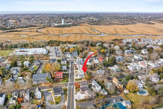 a view of city and ocean