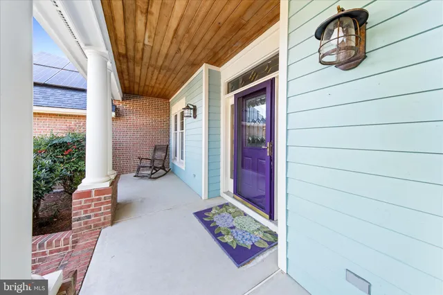 a view of a house with a porch