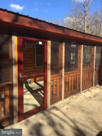 a view of a house with a large windows