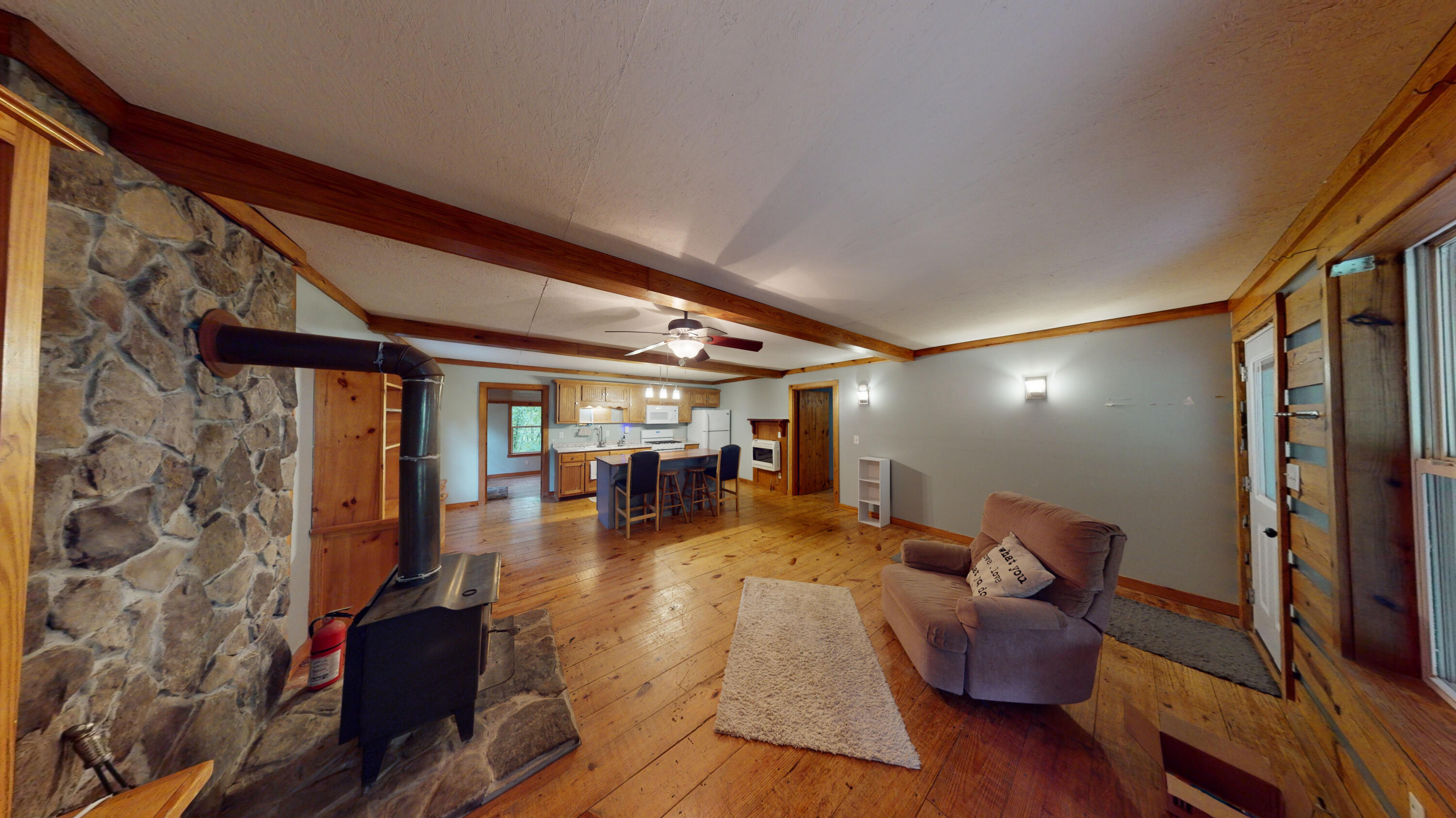 1434 Cranmore Cove Road Dayton, TN 37321 - Photo 33 of 73 25-Cabin Living_Kitchen 1