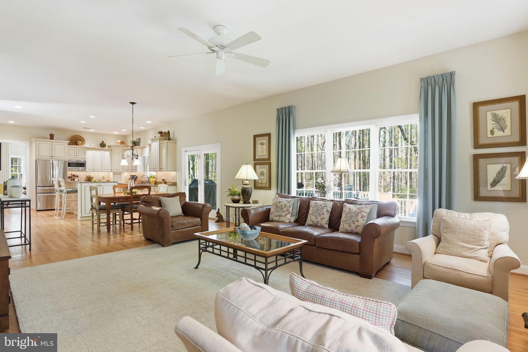 2012 Cortland Road Davidsonville, MD 21035 - Photo 14 of 55 a living room with furniture and a large window