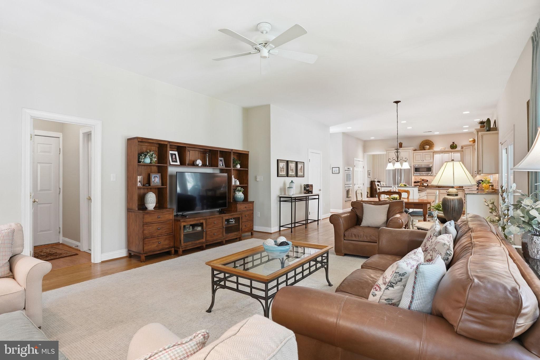 2012 Cortland Road Davidsonville, MD 21035 - Photo 15 of 55 a living room with furniture and a flat screen tv