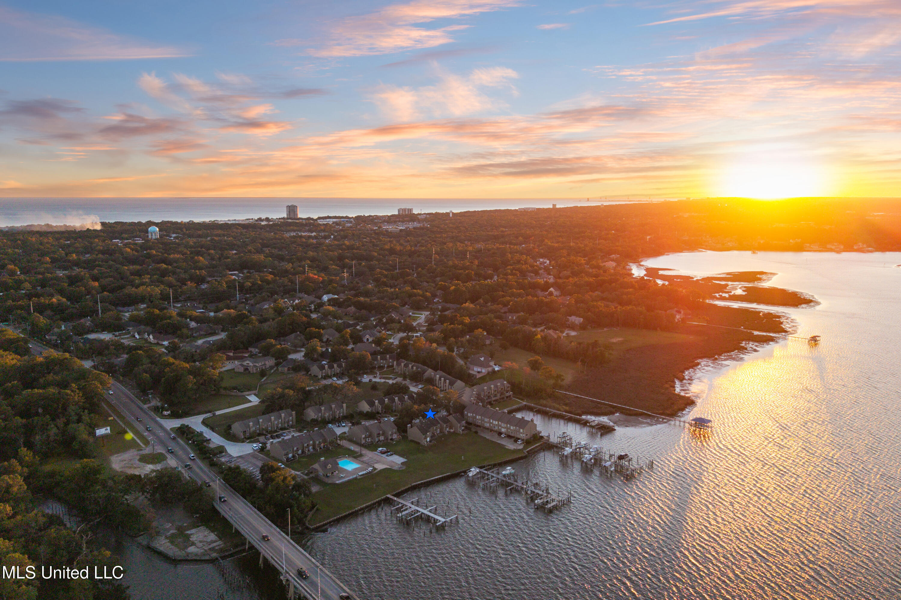 495 Old Popp's Ferry Road, Unit 25 Biloxi, MS 39531 - Photo 58 of 58 Aerial View