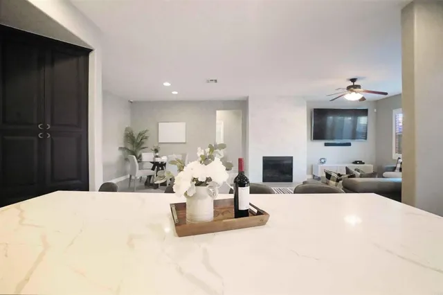 a room with table and chair