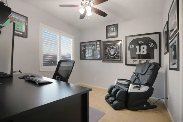 a spacious bathroom with a tub sink and mirror
