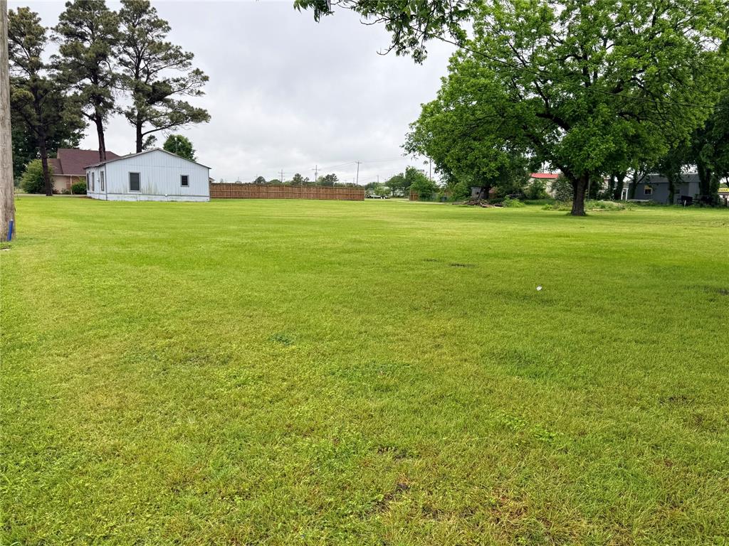 208 South Porch Street Tioga, TX 76271 - Photo 4 of 5 a big yard with lots of green space and trees in the background