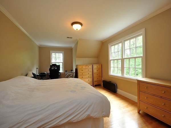 81 Montvale Road Weston, MA 02493 - Photo 24 of 27 a bed sitting in a spacious bedroom next to a window and dresser