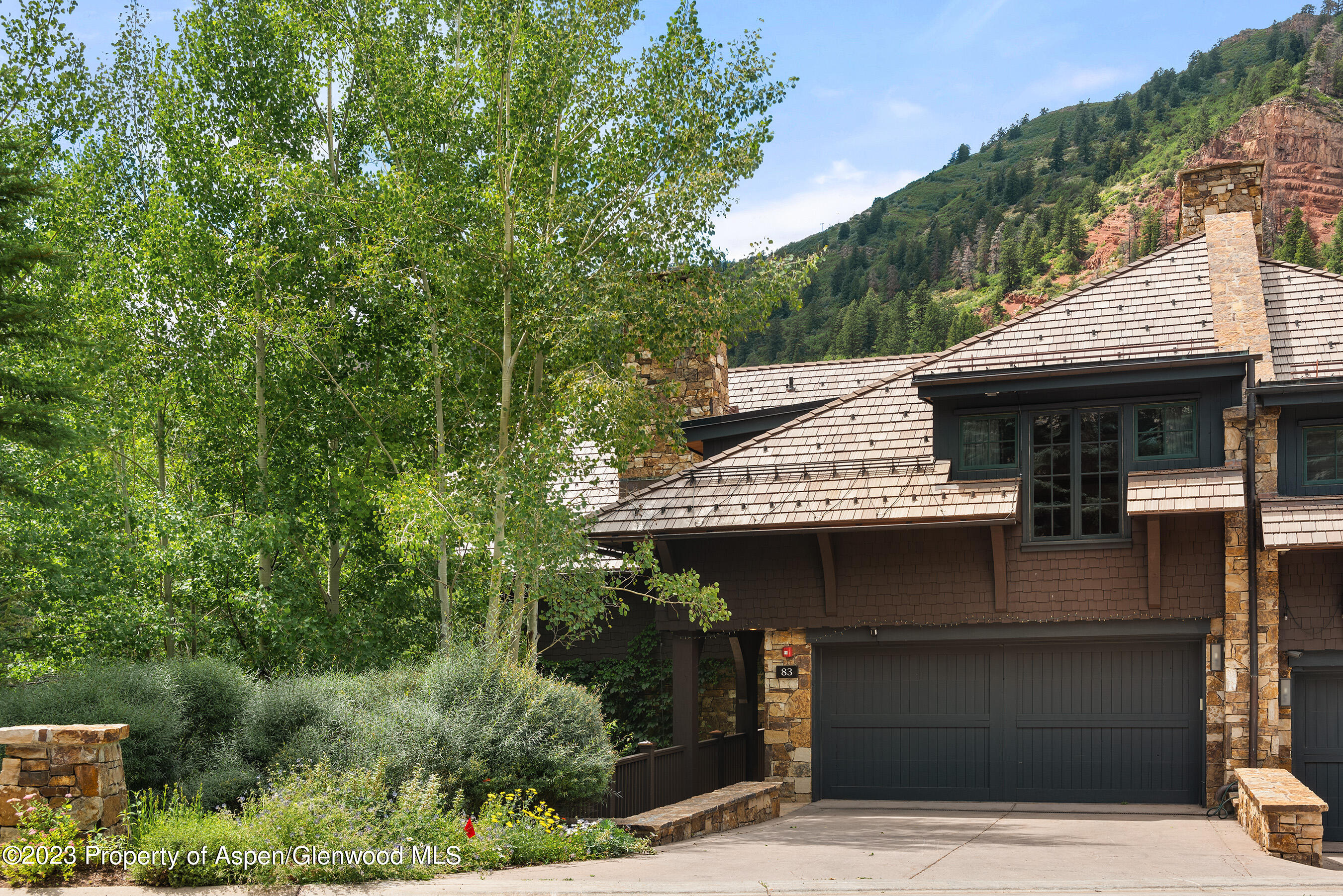 83 Exhibition Lane Aspen, CO 81611 - Photo 31 of 47 Two-Car Garage