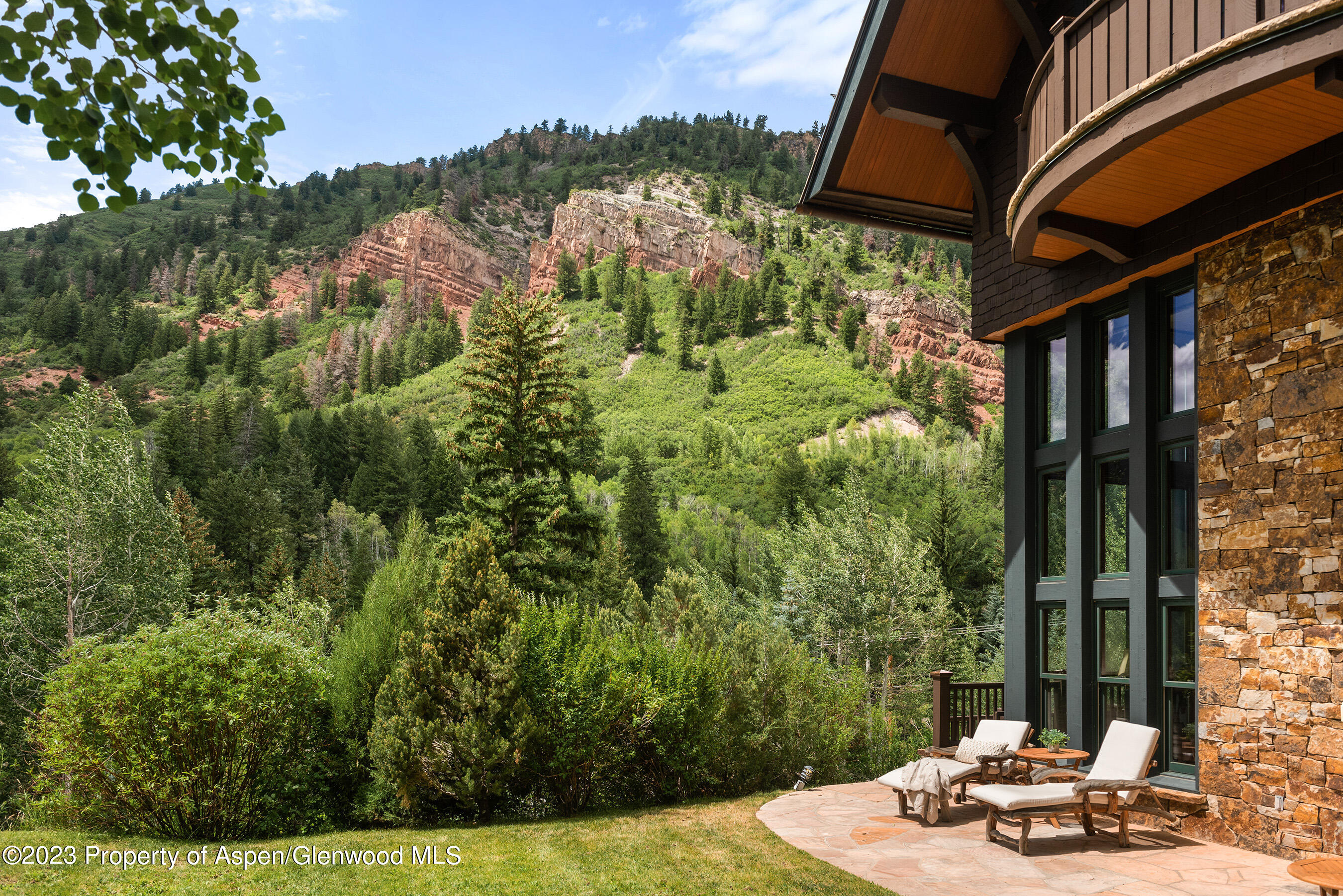 83 Exhibition Lane Aspen, CO 81611 - Photo 4 of 47 Private Backyard