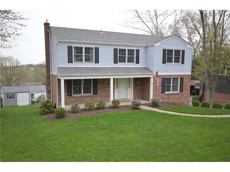 585 Trotwood Ridge Road Upper St. Clair, PA 15241 - Photo 22 of 22 Exterior Front.