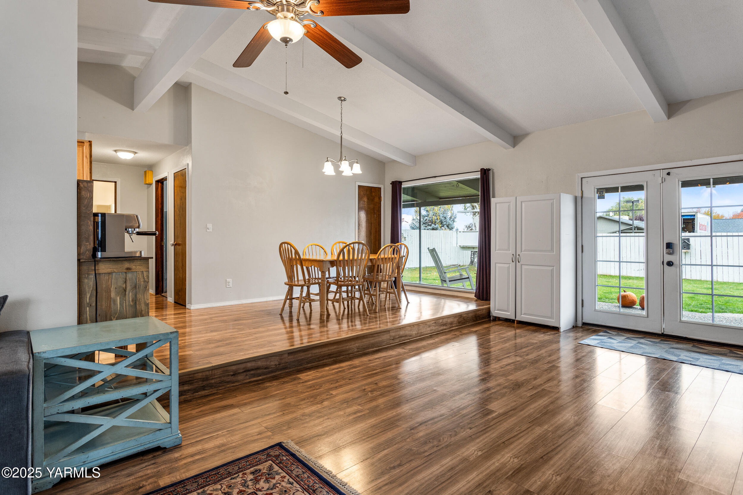 31 Link Road Naches, WA 98937 - Photo 7 of 35 a view of an empty room with window and wooden floor