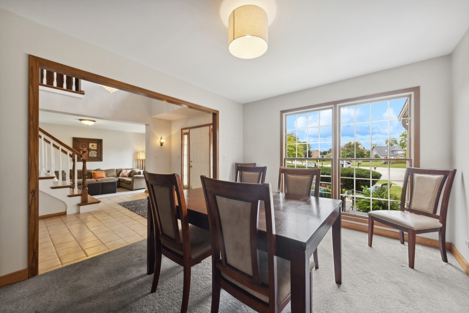 1531 Pinehurst Drive Darien, IL 60561 - Photo 5 of 38 a view of a dining room with furniture window and outside view