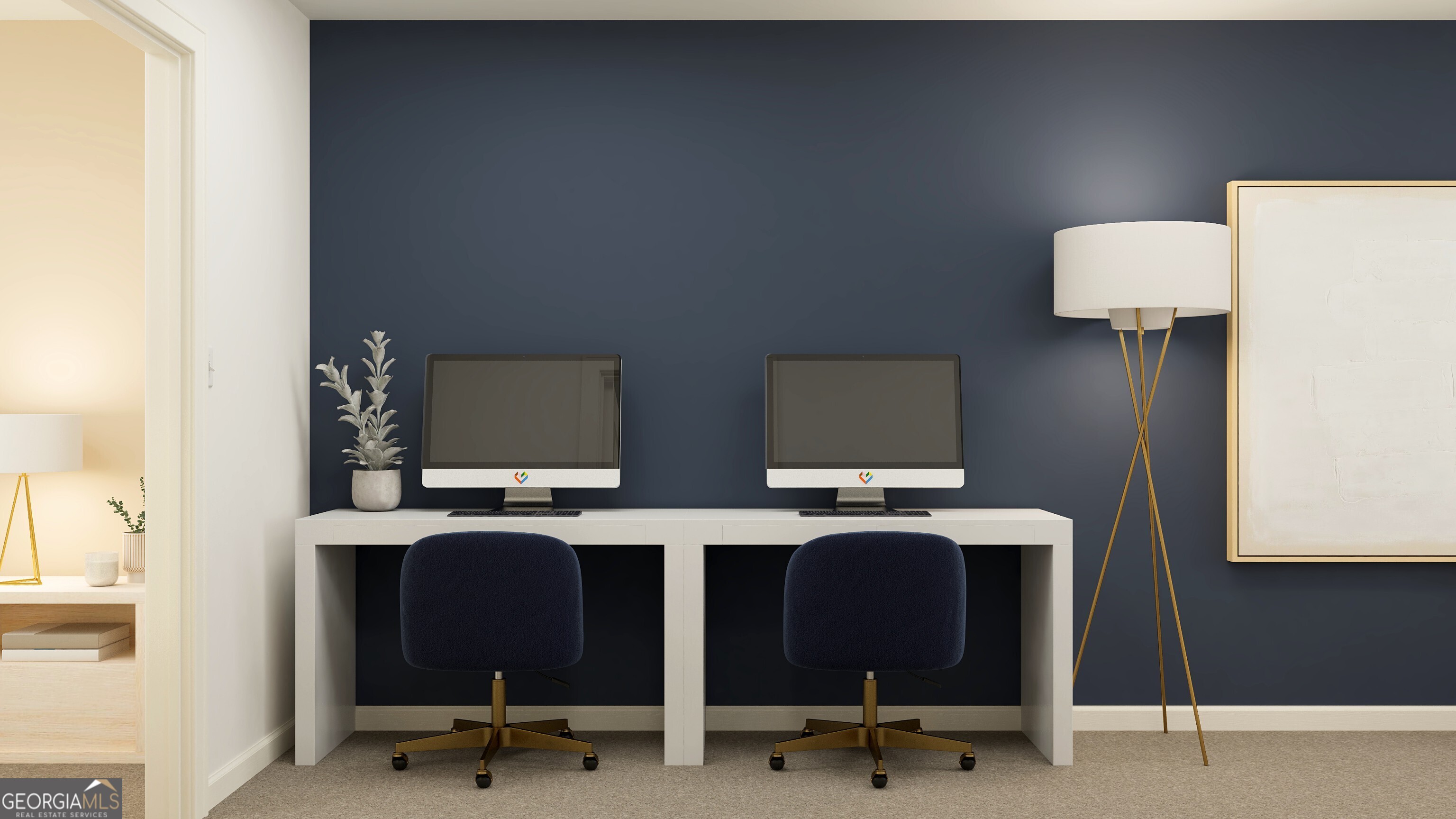 210 Overton Drive Perry, GA 31069 - Photo 12 of 16 a view of workspace with lounge chair