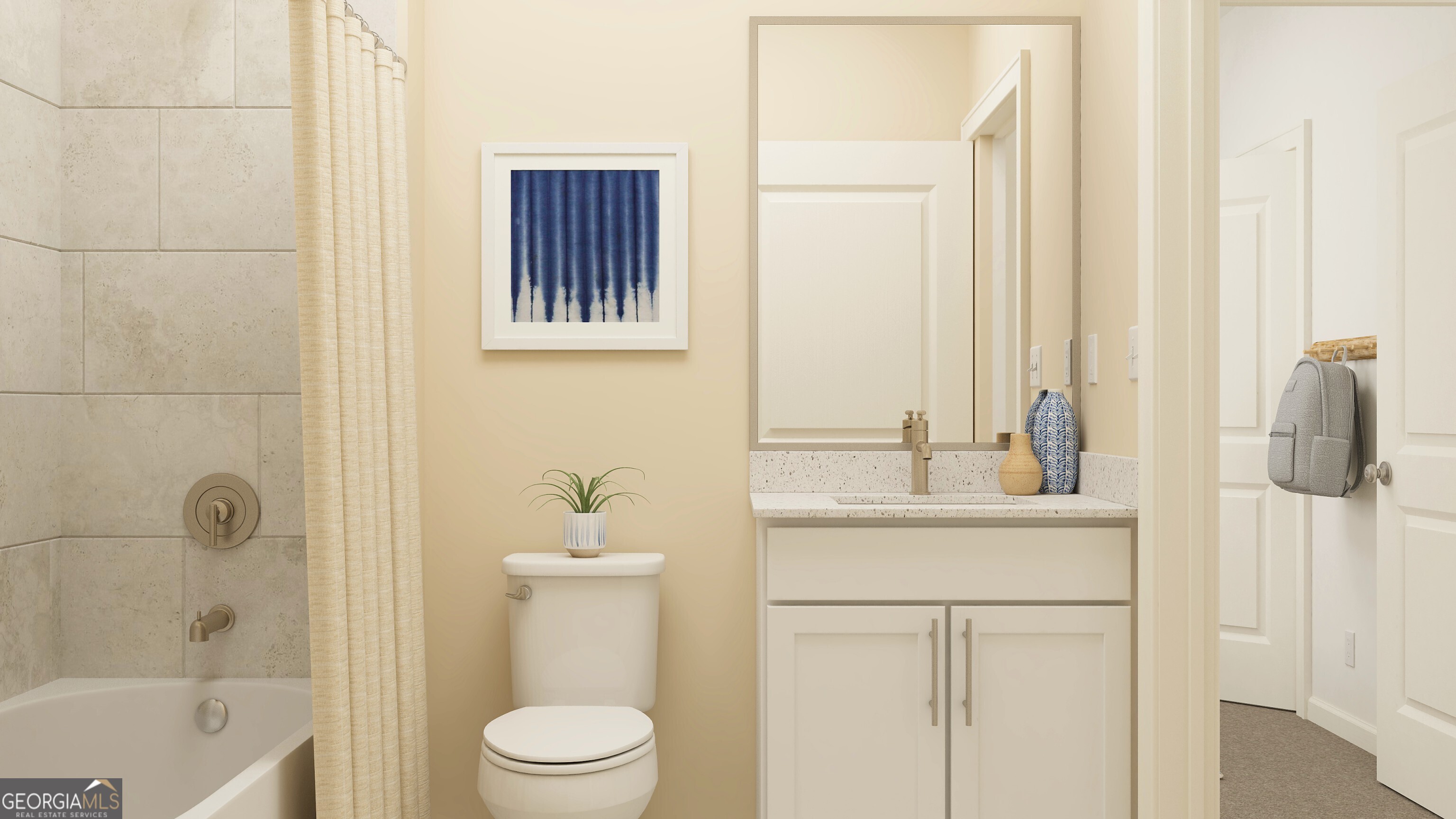 210 Overton Drive Perry, GA 31069 - Photo 16 of 16 a bathroom with a sink toilet and shower