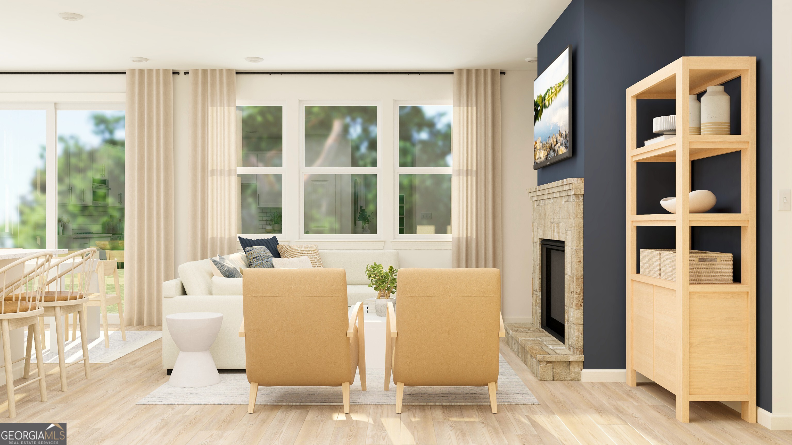 210 Overton Drive Perry, GA 31069 - Photo 4 of 16 a dining room with furniture and large windows