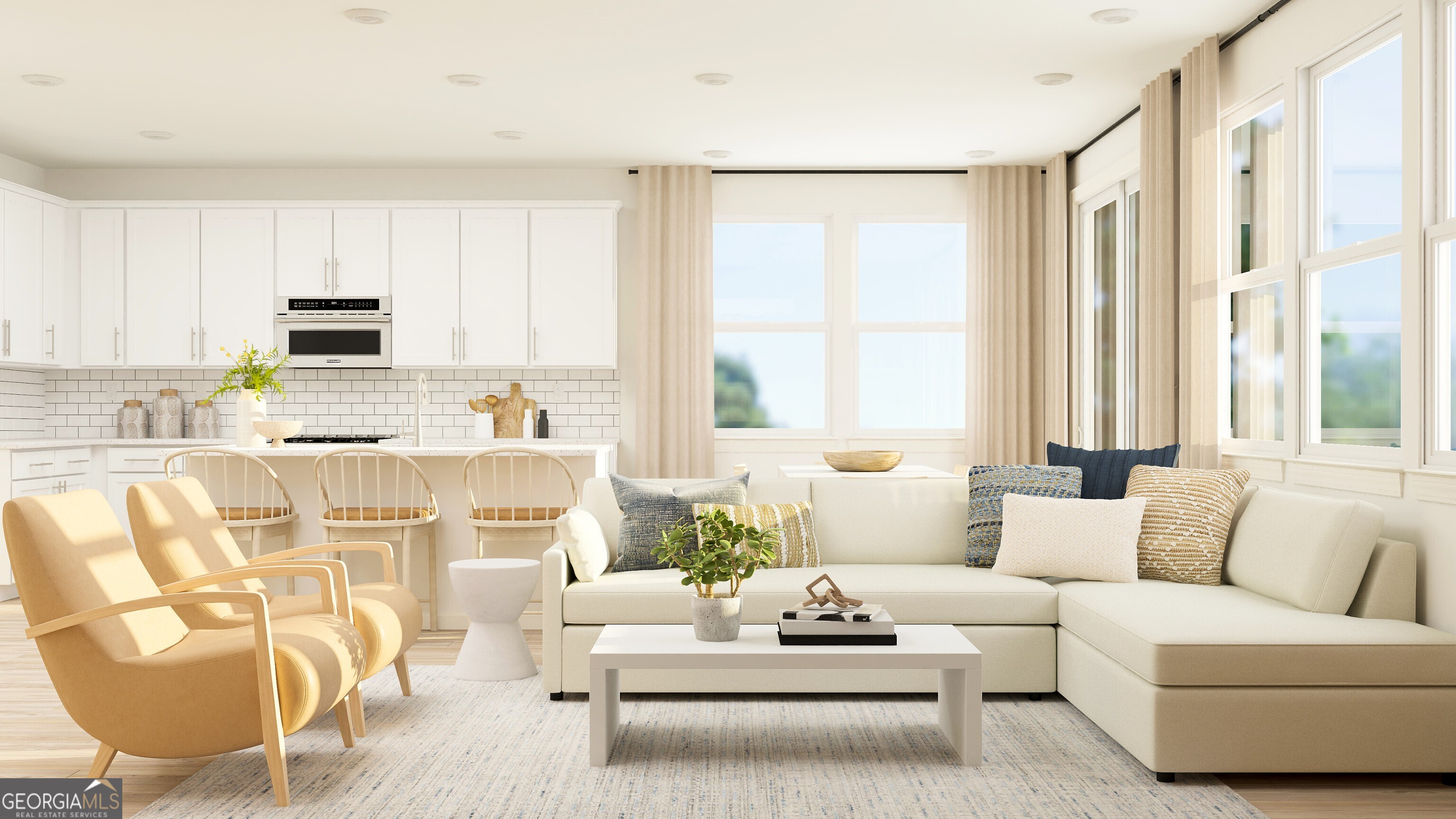 210 Overton Drive Perry, GA 31069 - Photo 5 of 16 a living room with furniture and a large window