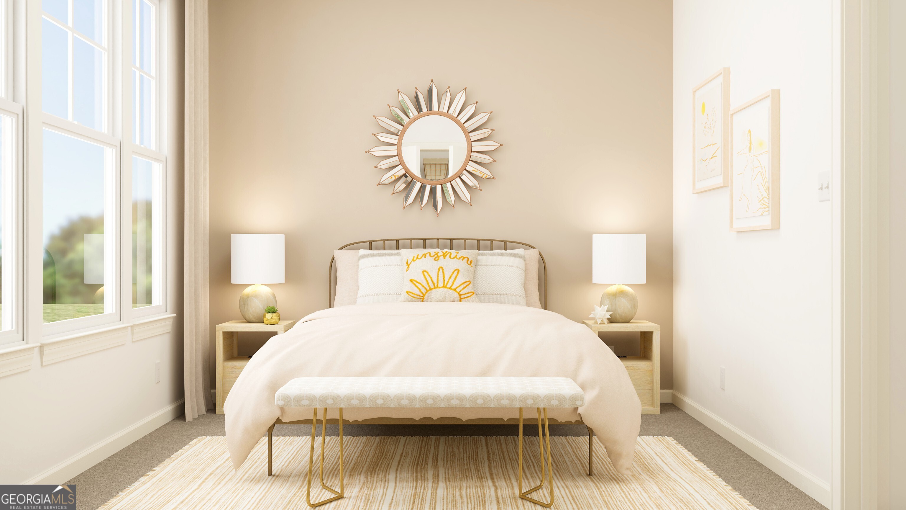 210 Overton Drive Perry, GA 31069 - Photo 6 of 16 a bedroom with a bed and wooden floor