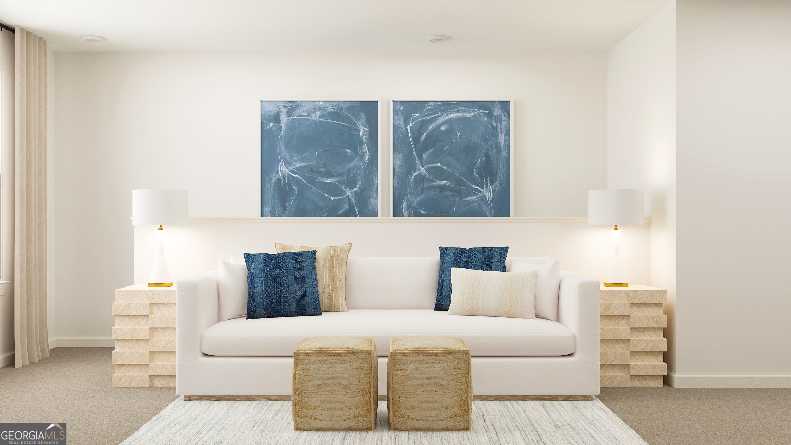 210 Overton Drive Perry, GA 31069 - Photo 10 of 16 a living room with furniture and wall painting