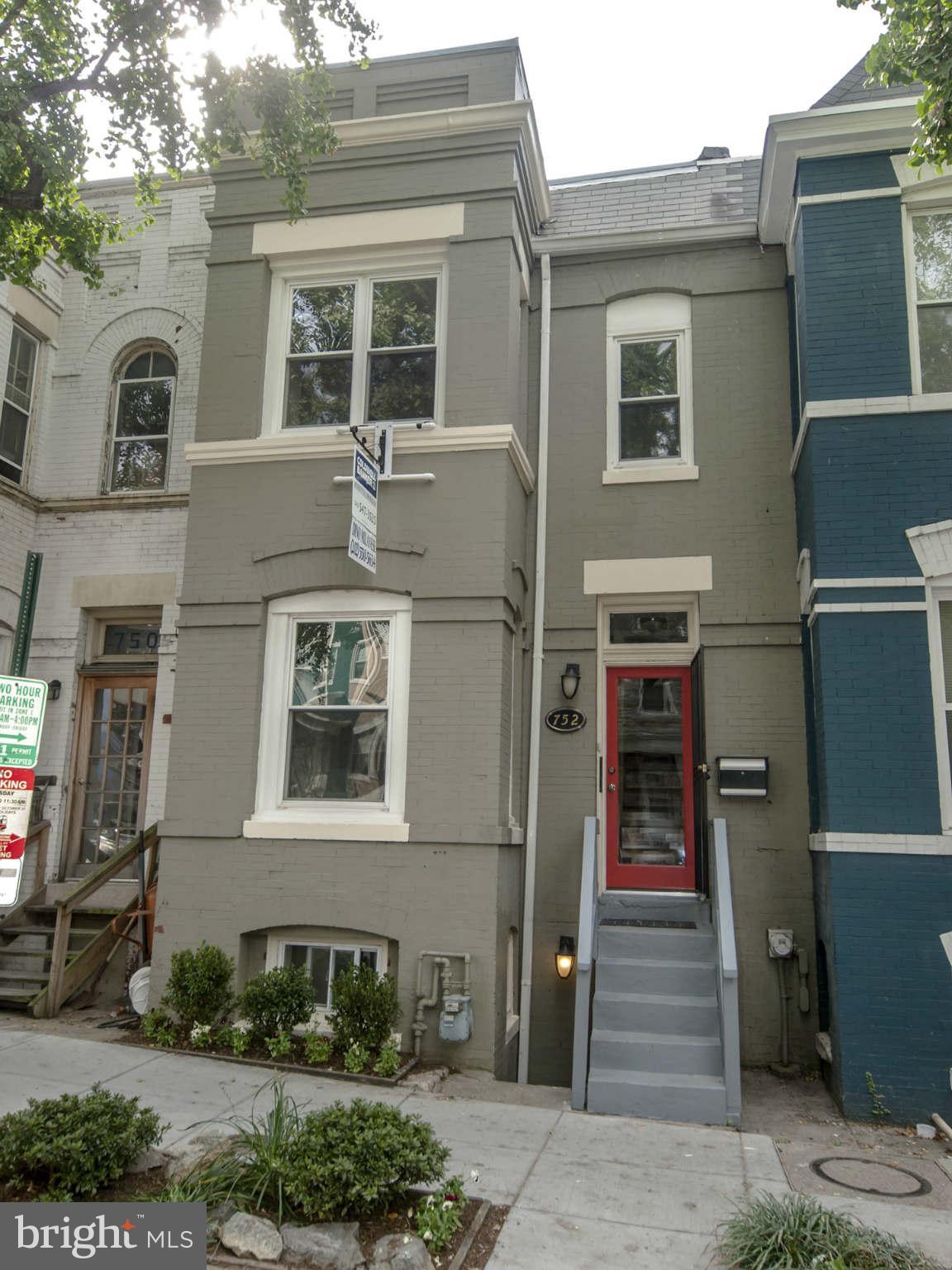 752 Harvard Street Northwest Washington, DC 20001 - Photo 1 of 30 Exterior (Front)