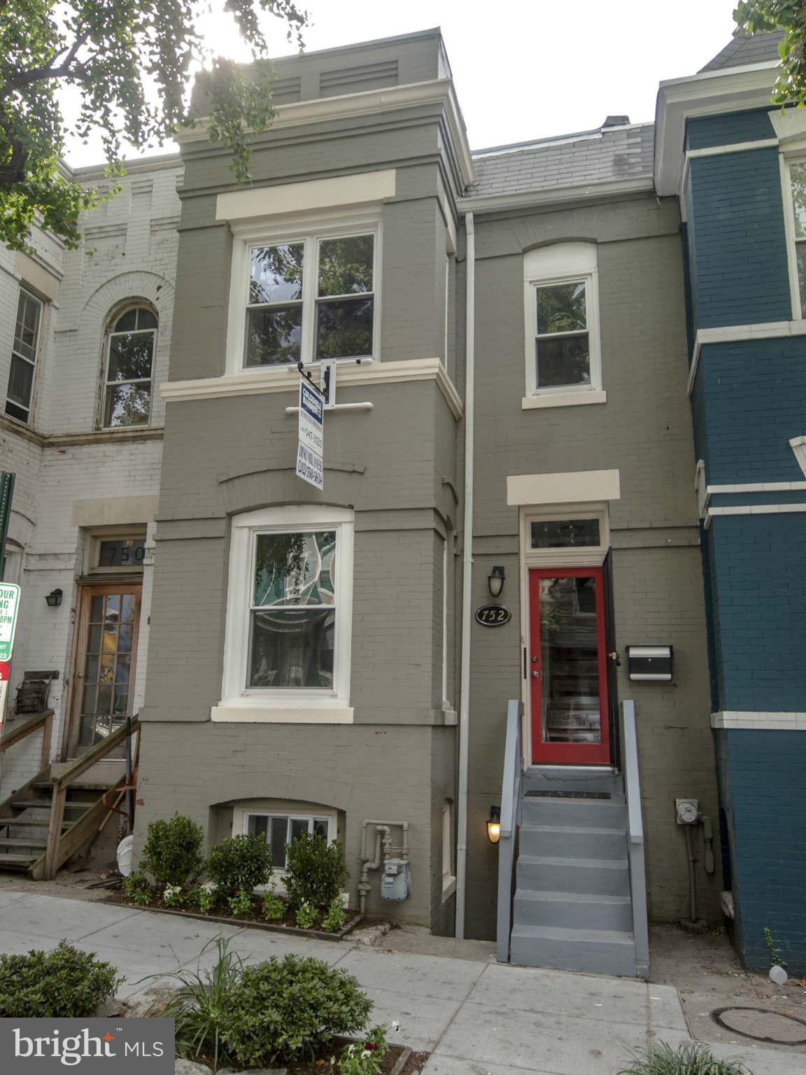 752 Harvard Street Northwest Washington, DC 20001 - Photo 2 of 30 Exterior (Front)