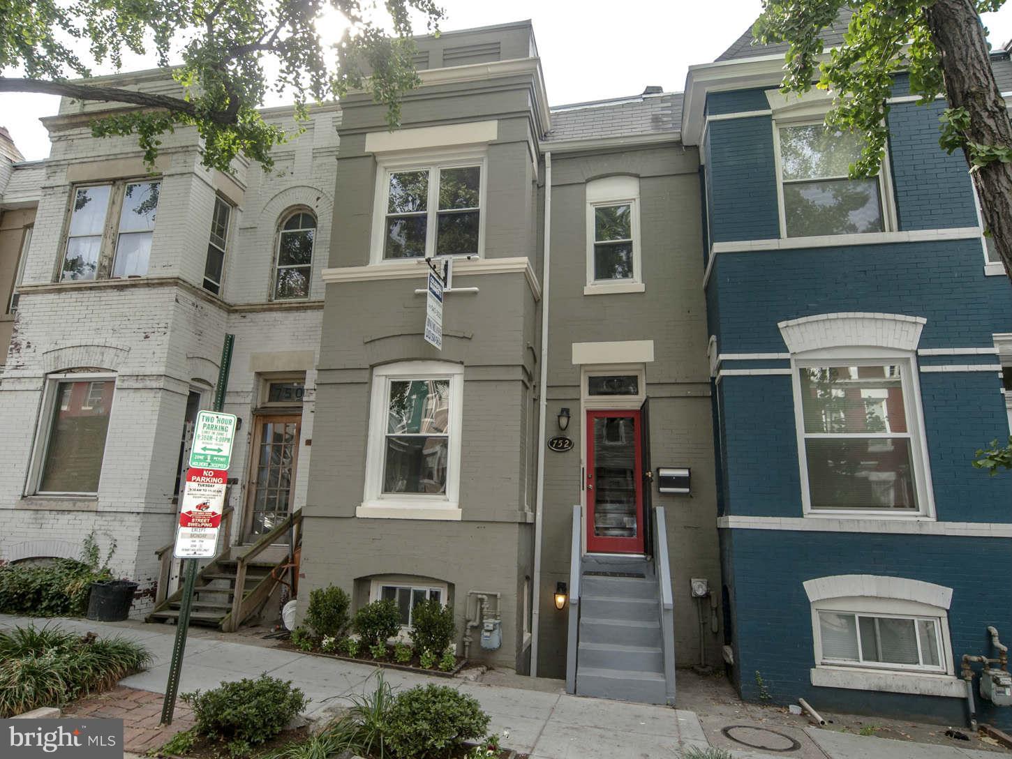 752 Harvard Street Northwest Washington, DC 20001 - Photo 3 of 30 Exterior (Front)