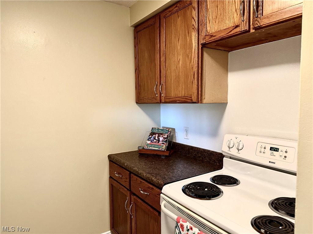5221 Cline Road, Unit F Kent, OH 44240 - Photo 7 of 34 Kitchen with electric stove