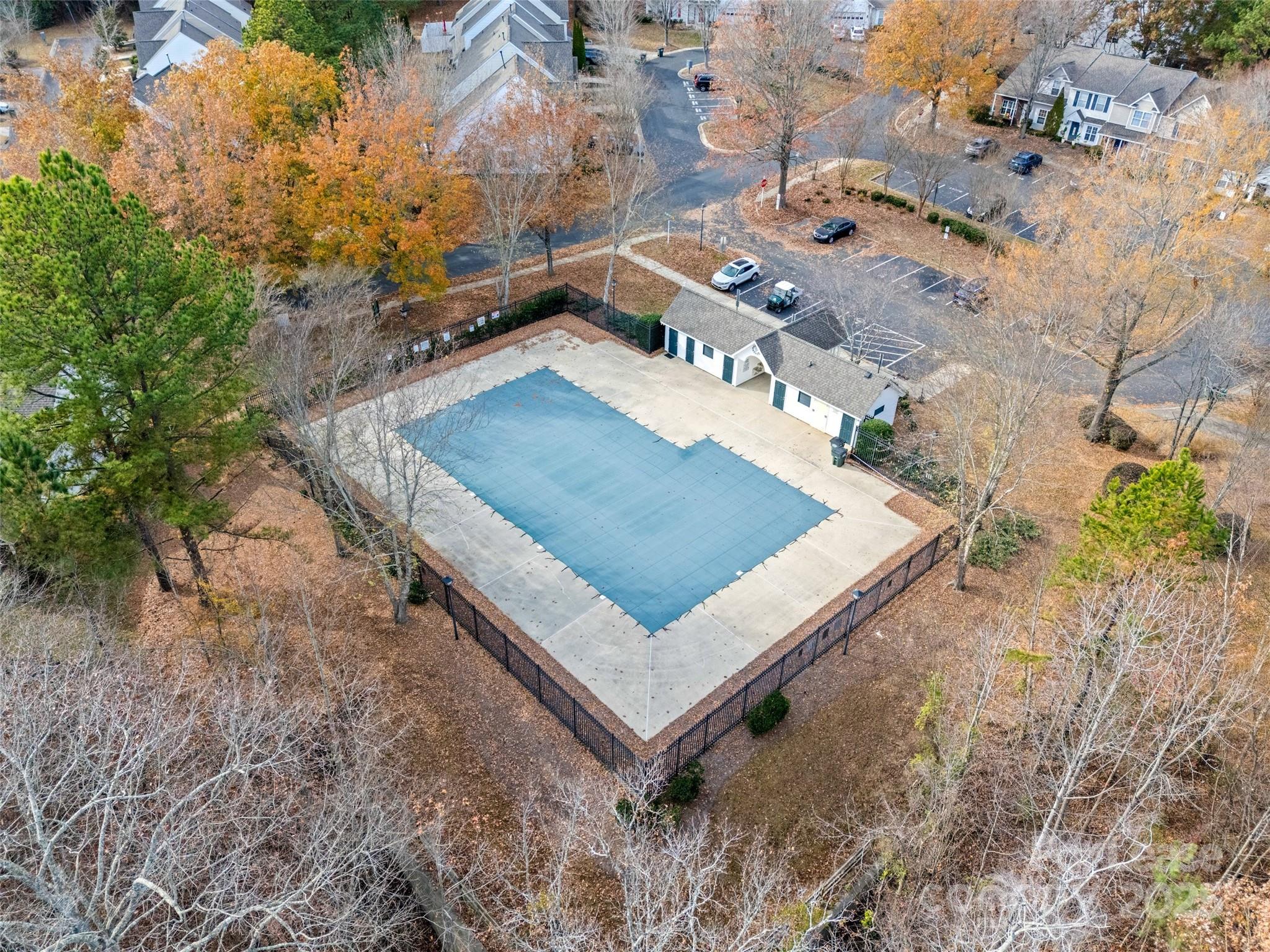 16865 Timber Crossing Road Charlotte, NC 28213 - Photo 32 of 39 an aerial view of a house with a yard