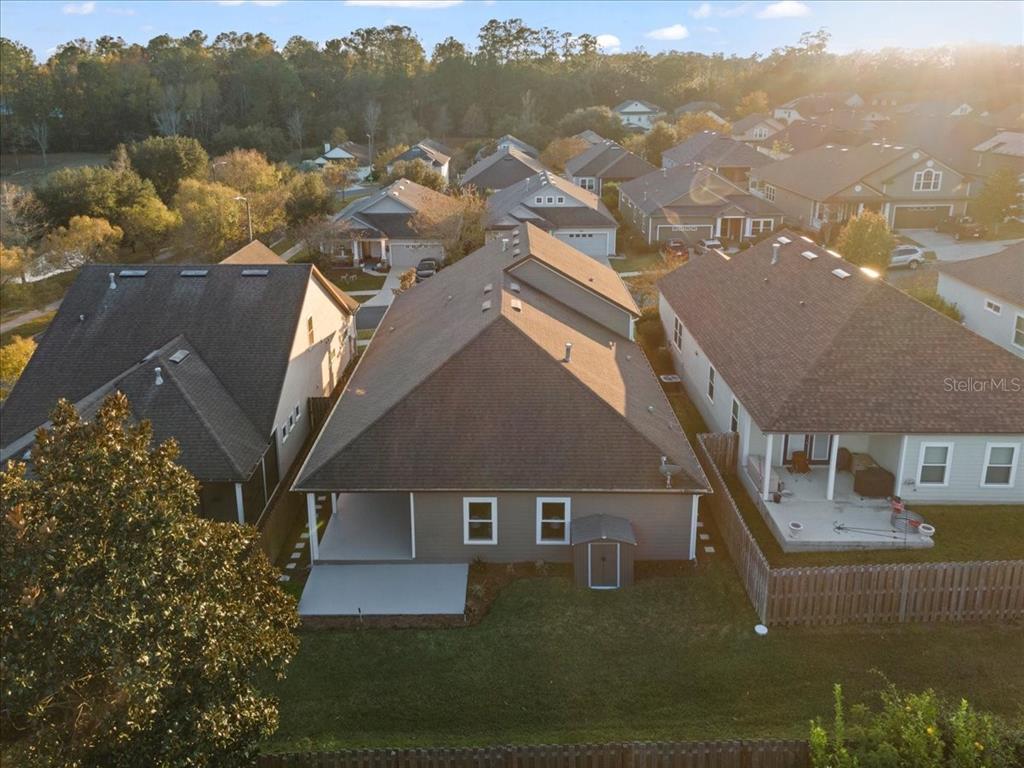 9834 Northwest 17th Road Gainesville, FL 32606 - Photo 48 of 51 an aerial view of house with yard