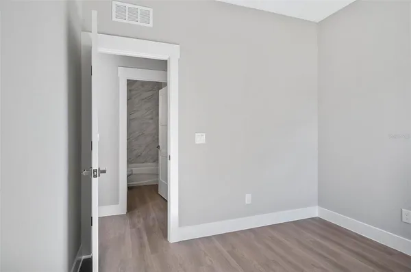 wooden floor in a gallery