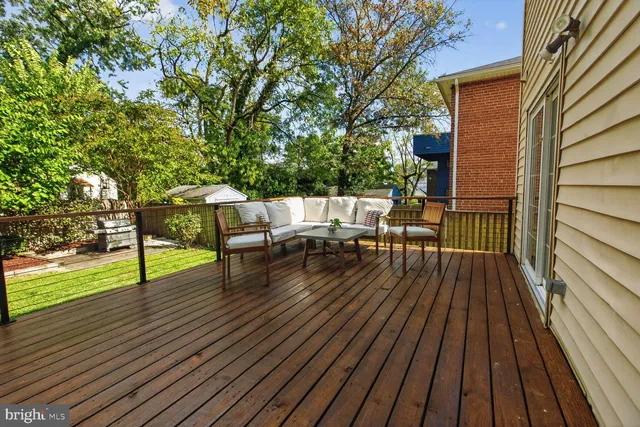 a view of deck with patio