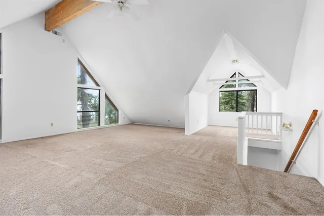 a view of an entryway with staircase