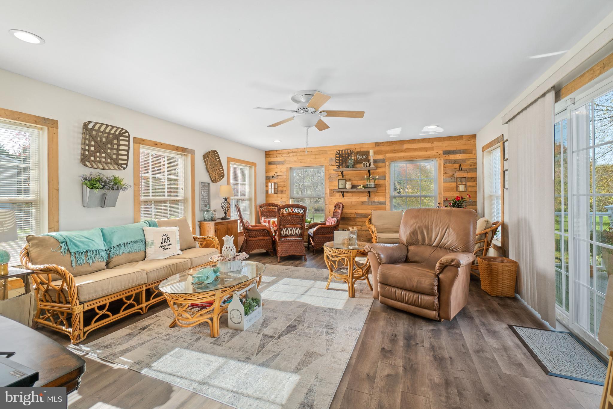 17 Brookview Loop Elkton, MD 21921 - Photo 20 of 59 Rustic Wood Accent Wall in Florida Room