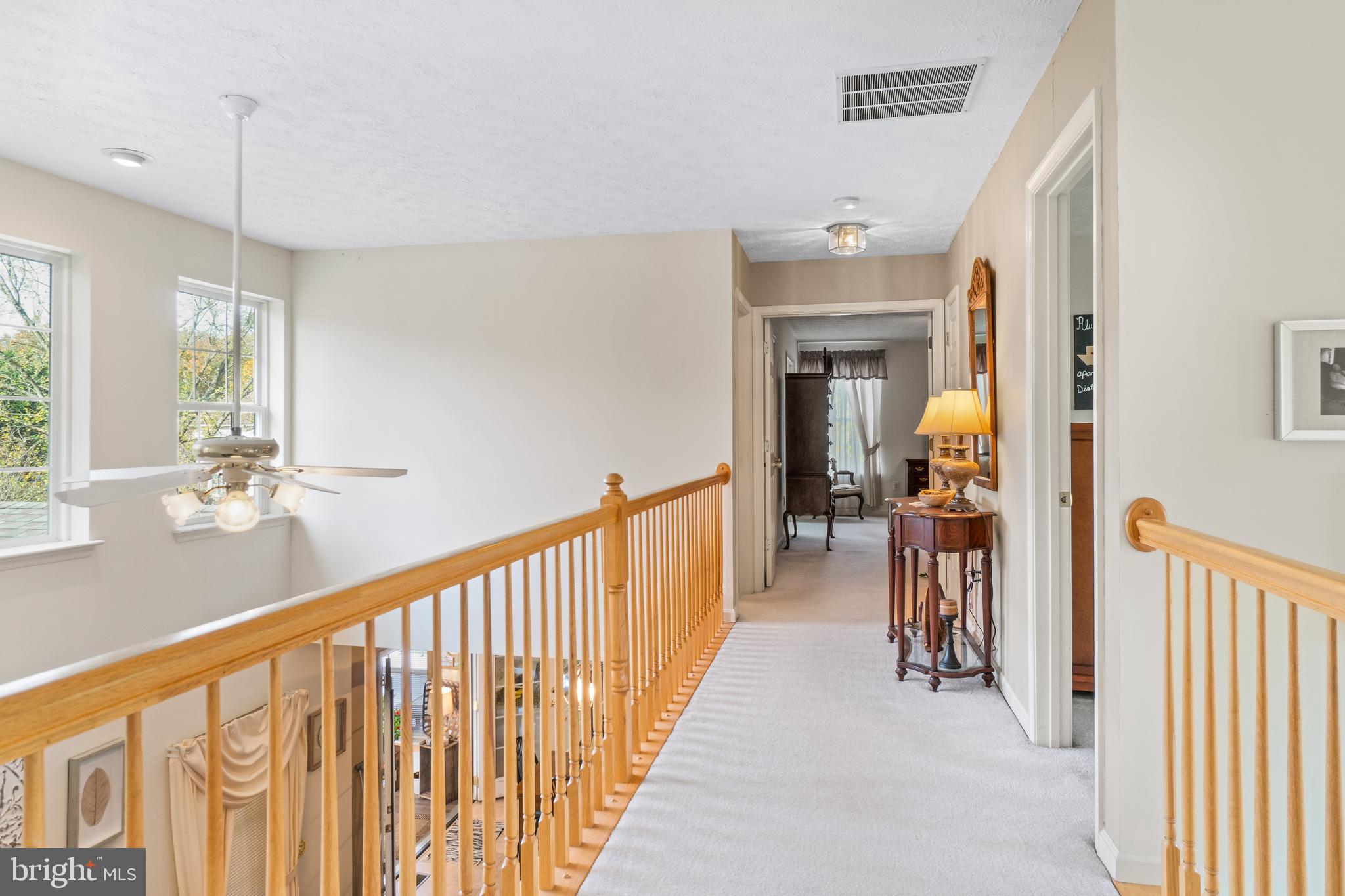 17 Brookview Loop Elkton, MD 21921 - Photo 27 of 59 Upper Level Hallway with Over Look to Family Room