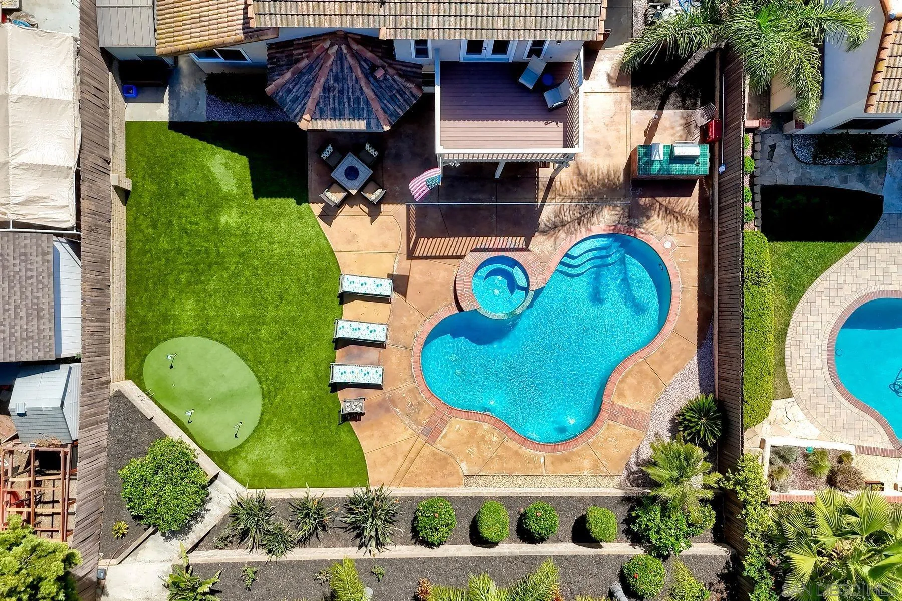 13976 Country Creek Road Poway, CA 92064 - Photo 35 of 40 a view of a backyard