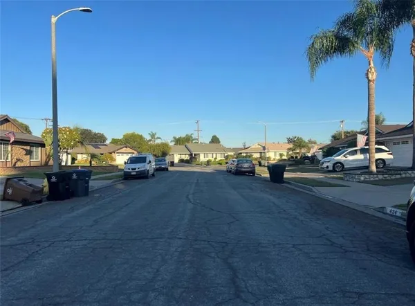 a car parked on the side of the road