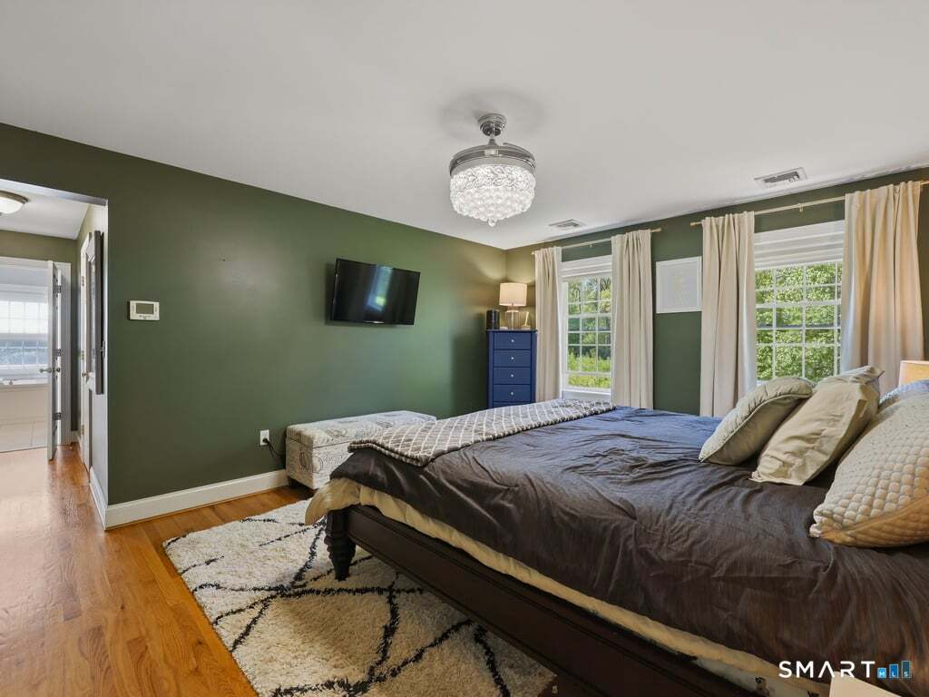 15 Fox Ridge Lane Hebron, CT 06248 - Photo 23 of 40 Primary suite with 2 walk in closets and gorgeous bathroom!