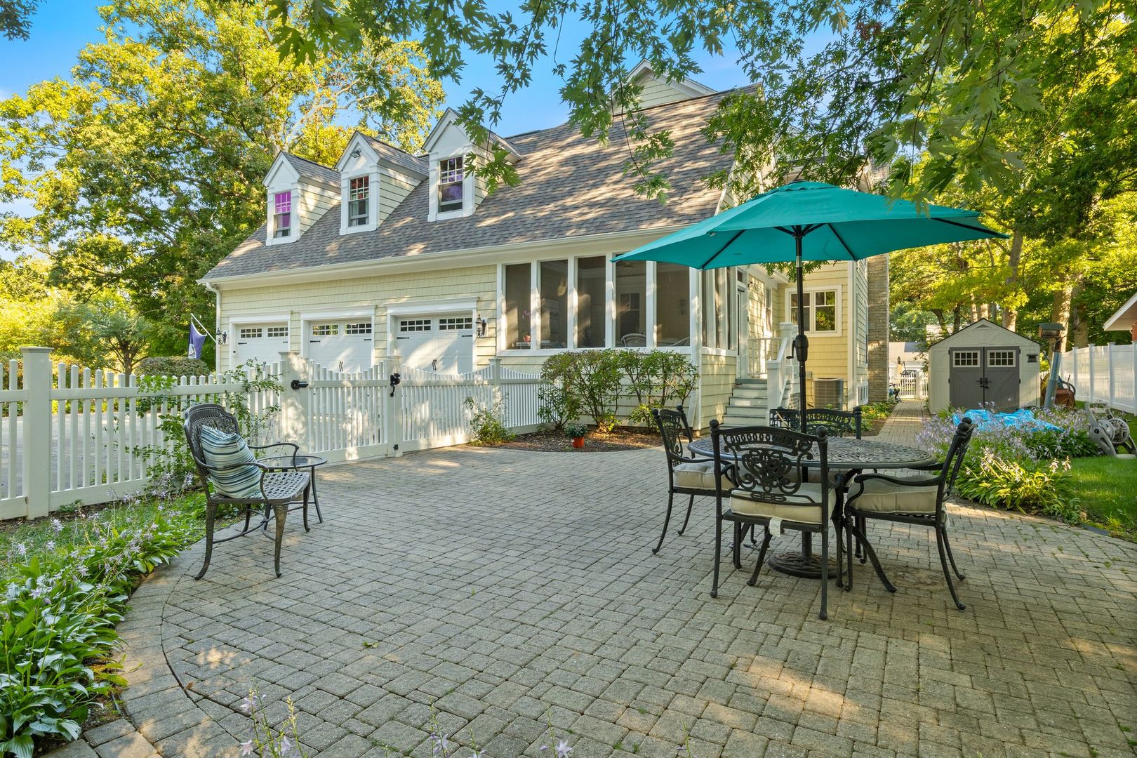 27W773 Beecher Avenue Winfield, IL 60190 - Photo 4 of 7 a view of a house with backyard sitting area and garden