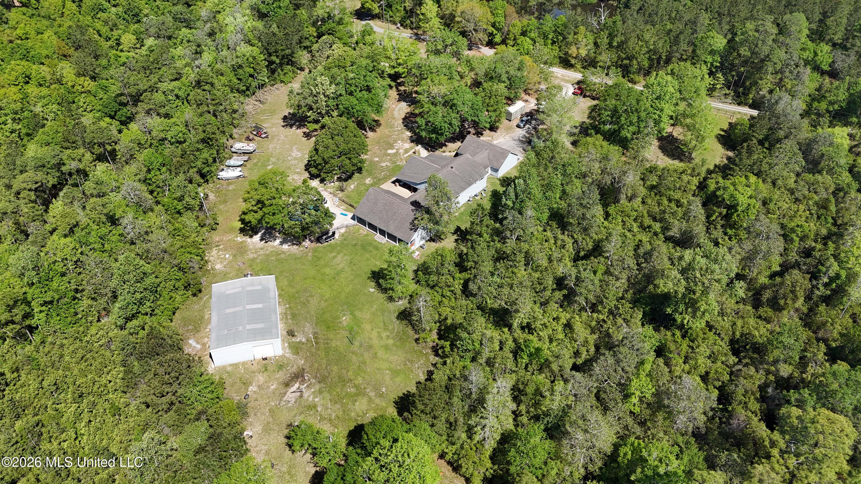 19649 Busby Road Vancleave, MS 39565 - Photo 40 of 40 BUSBY AERIAL 4
